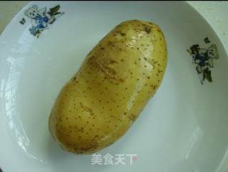 酸酸的土豆面疙瘩的做法步骤：1