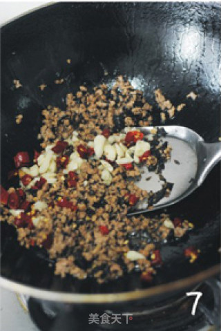 橄榄菜煸四季豆——很惹味的抢手下饭菜的做法步骤：7