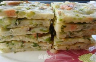 苦瓜杂锦饼的做法步骤：4