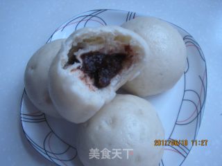 松松软软豆沙包的做法步骤：8