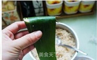 香菇猪肉粽的做法步骤：4