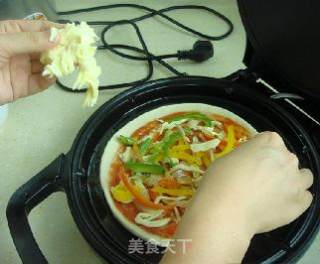 自制山寨披萨的做法步骤：7