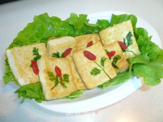 香煎豆腐的做法步骤：5