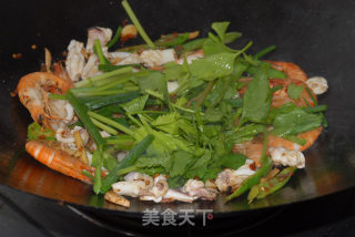 【川菜】麻辣海鲜锅的做法步骤：10