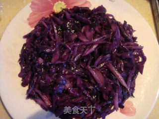 紫包滑蛋的做法步骤：2