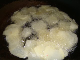 孜然薯片的做法步骤：4