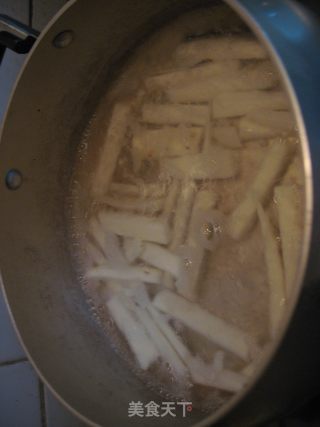 蜜汁山药的做法步骤：3
