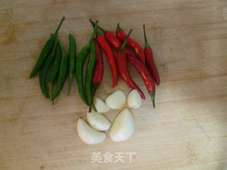 【川菜】——青红小米辣拌空心菜的做法步骤：3