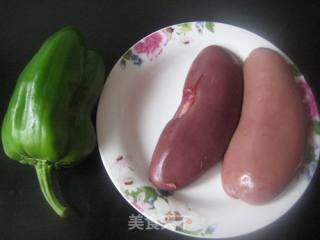 火爆腰块的做法步骤：1