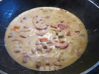 白汁鸡肉蝴蝶面的做法步骤：6