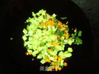 酱牛肉炒饭的做法步骤：7