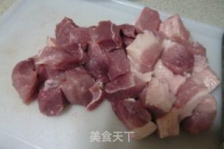 油面筋塞肉的做法步骤：2
