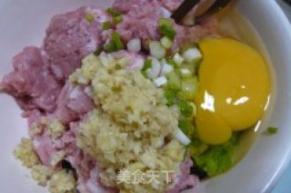 油面筋塞肉的做法步骤：4