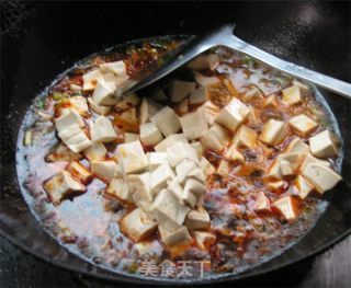 【川菜】麻婆豆腐的做法步骤：6