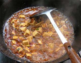 【川菜】麻婆豆腐的做法步骤：7