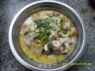 简单酸菜鱼的做法步骤：9