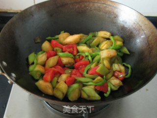 素炒三宝的做法步骤：6