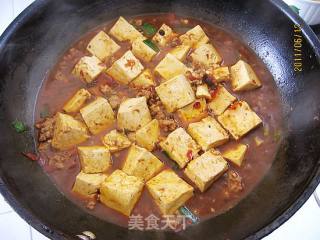 麻婆豆腐的做法步骤：6