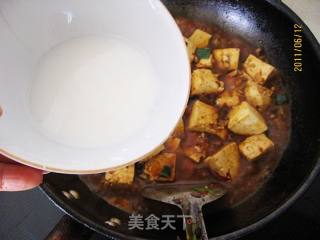 麻婆豆腐的做法步骤：7