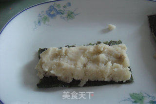 海苔土豆餅的做法步骤：3