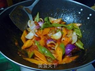番茄土豆片的做法步骤：8