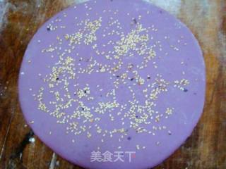 紫薯发面饼的做法步骤：8