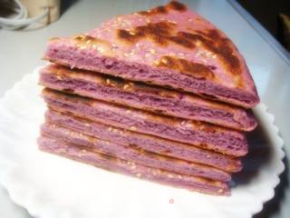 紫薯发面饼的做法步骤：14