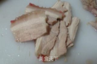 青椒回锅肉的做法步骤：3