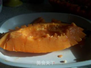 营养简单的--木瓜奶昔的做法步骤：3