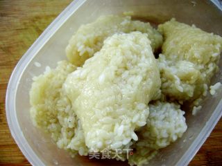 粽子变打糕的做法步骤：1