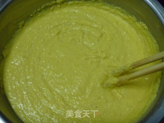 猪毛菜发糕的做法步骤：4
