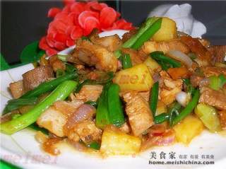家常菜肴@@土豆烧肉的做法步骤：6