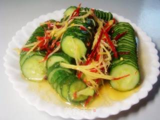 【川菜】--酸辣黄瓜的做法步骤：12