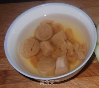 瑶柱焖冬瓜的做法步骤：3