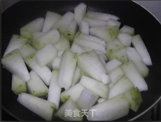 瑶柱焖冬瓜的做法步骤：4