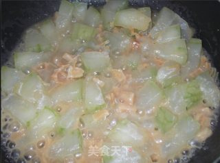 瑶柱焖冬瓜的做法步骤：7