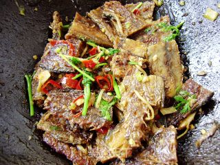 辣炒鱼排的做法步骤：5