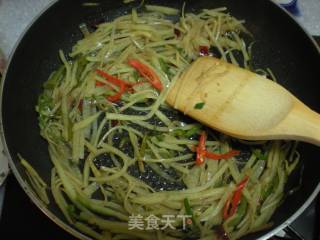 【川菜】—酸辣土豆丝的做法步骤：4