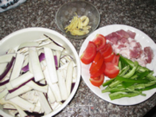 家常茄子的做法步骤：2