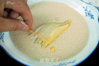 香炸银鱼排的做法步骤：10