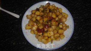 黄金炒馒头的做法步骤：4