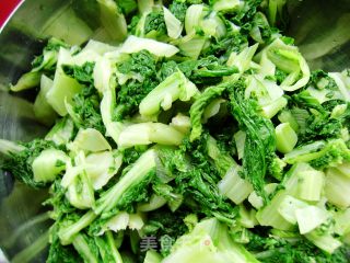 烩白菜豆腐的做法步骤：2