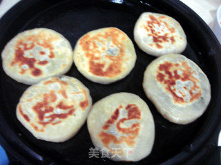 莴笋鸡蛋馅饼的做法步骤：6