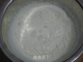 蛋清咖啡可可蔓越莓冰激凌的做法步骤：2