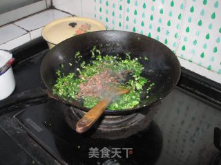 【鲁菜】腊肠炒米饭的做法步骤：7