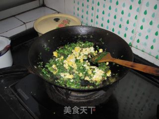 【鲁菜】腊肠炒米饭的做法步骤：9