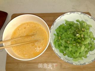 【平淡的幸福】苦瓜炒鸡蛋的做法步骤：6