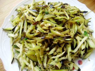 辣汁茄丝的做法步骤：5