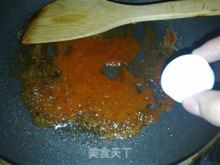 番茄酱鹌鹑蛋的做法步骤：7