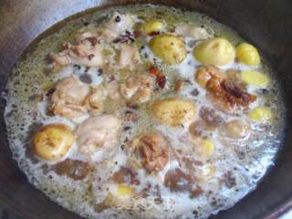 栗子土豆烧鸡块的做法步骤：6